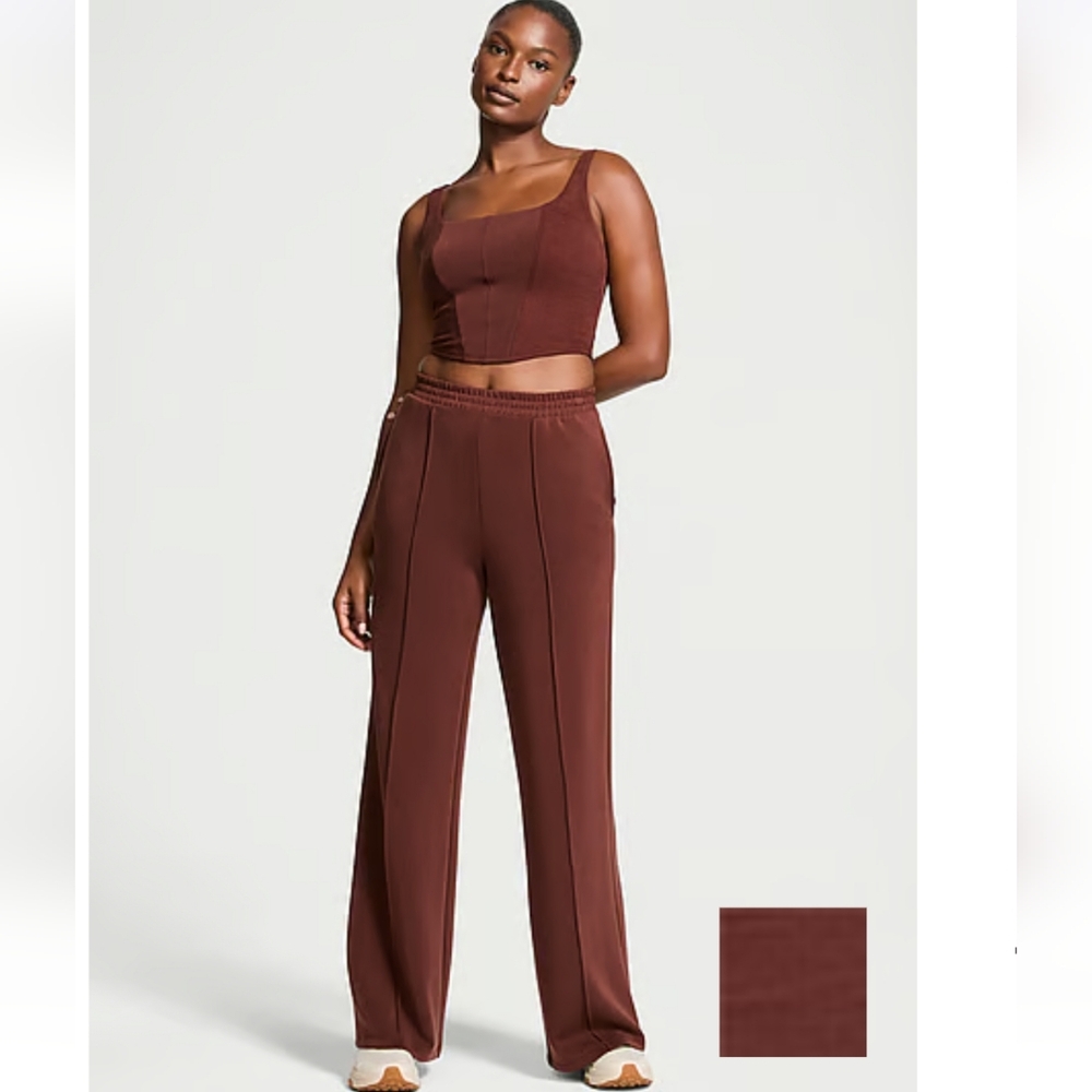 Victoria's Secret Featherweight Knit wide leg pant